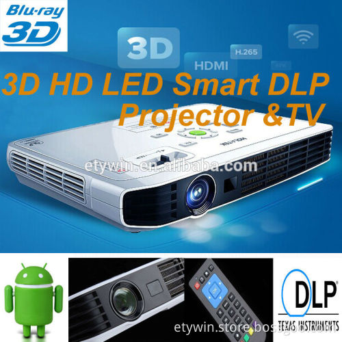 1000Lumens projector mini led projector built-in TV full hd 3d led projector for mini projector smart and DLP portable